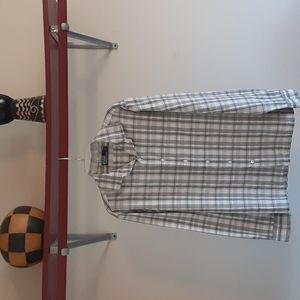 Polo Ralph Lauren, Large mens shirt, blue/white plaid